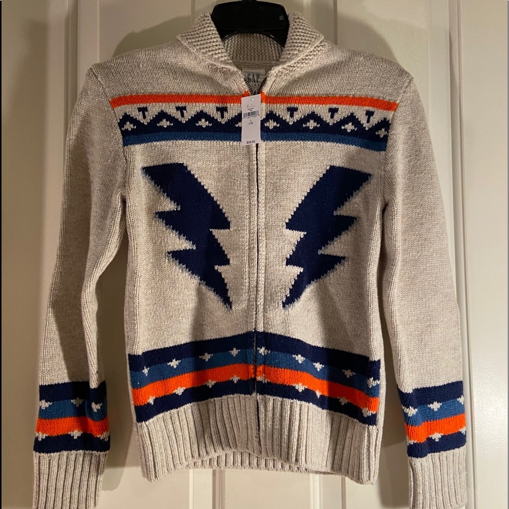 Gap Kids Boys Zip Up Jacket/Sweater